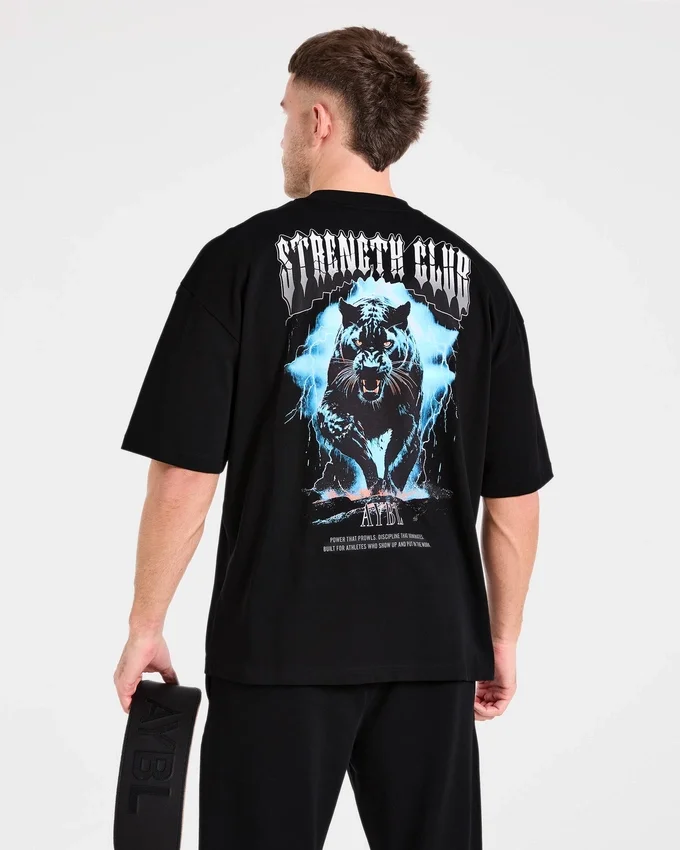 Hunt Your Goals Oversized T Shirt