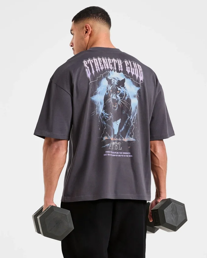 Hunt Your Goals Oversized T Shirt