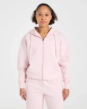 Lifestyle Oversized Zip Up Hoodie