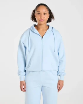 Lifestyle Oversized Zip Up Hoodie