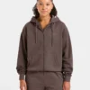 Lifestyle Oversized Zip Up Hoodie