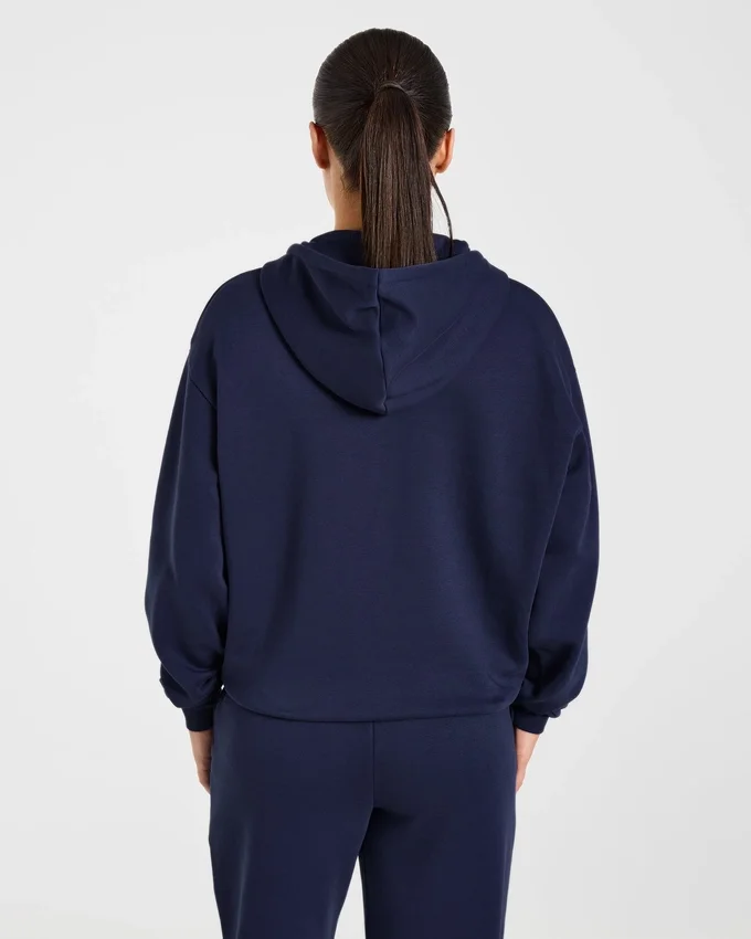 Lifestyle Oversized Zip Up Hoodie