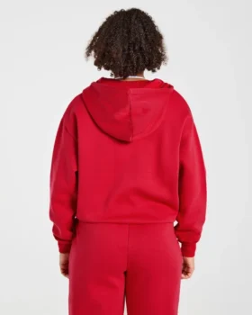 Lifestyle Oversized Zip Up Hoodie