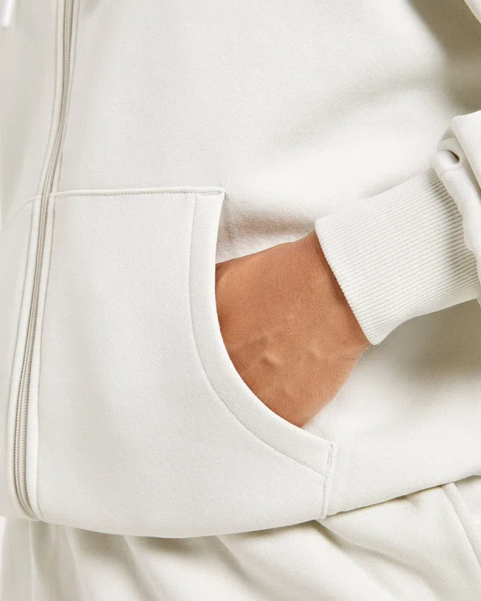 Lifestyle Oversized Zip Up Hoodie