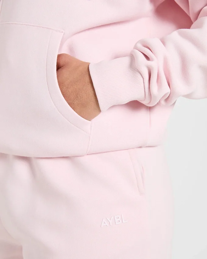 Lifestyle Oversized Zip Up Hoodie