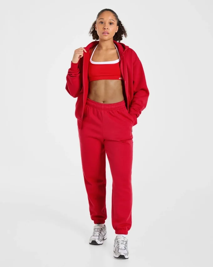 Lifestyle Oversized Zip Up Hoodie