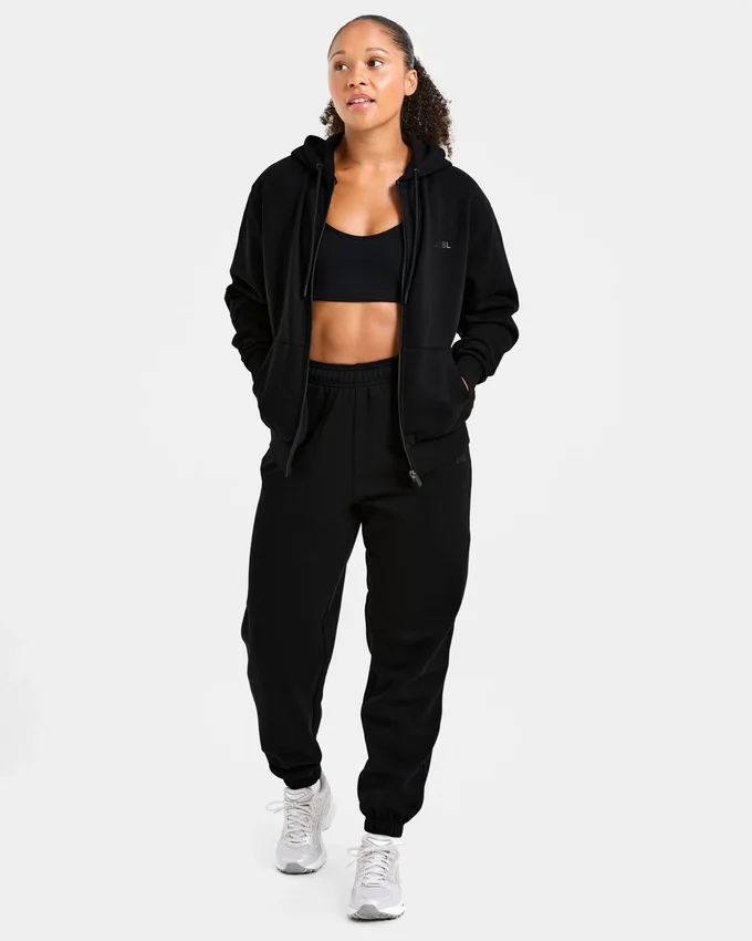 Lifestyle Oversized Zip Up Hoodie