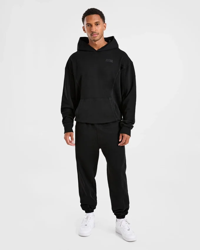 Lift Club Distressed Hoodie