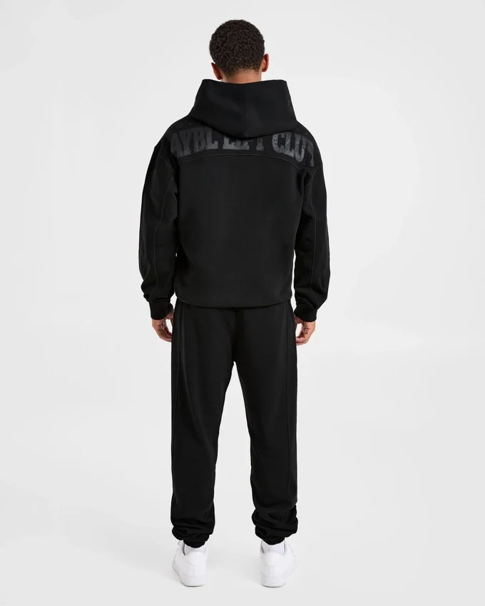 Lift Club Distressed Hoodie