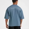 Lift Club Distressed Oversized T Shirt