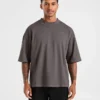 Lift Club Distressed Oversized T Shirt