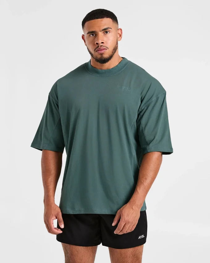 Lift Club Distressed Oversized T Shirt