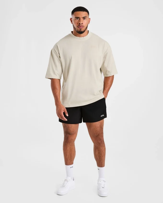 Lift Club Distressed Oversized T Shirt