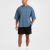 Lift Club Distressed Oversized T Shirt