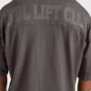Lift Club Distressed Oversized T Shirt