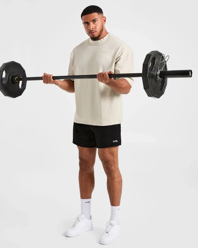 Lift Club Distressed Oversized T Shirt