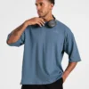 Lift Club Distressed Oversized T Shirt