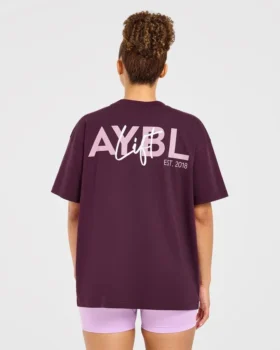 Lift Graphic Oversized T Shirt