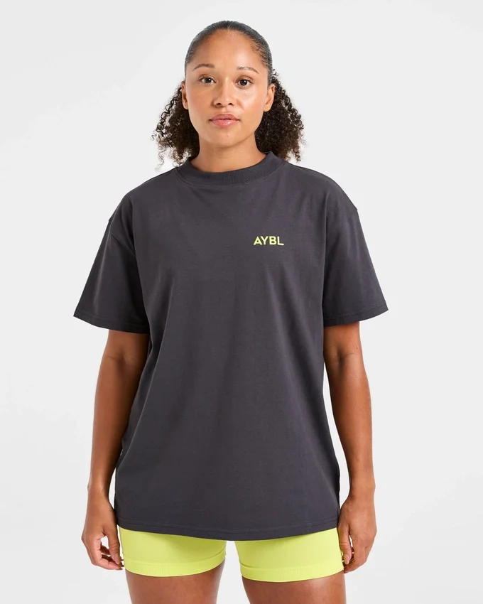 Lift Graphic Oversized T Shirt