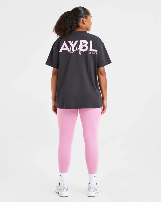 Lift Graphic Oversized T Shirt