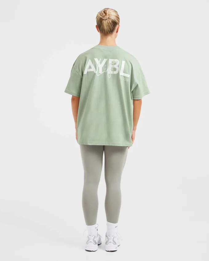 Lift Graphic Oversized T Shirt