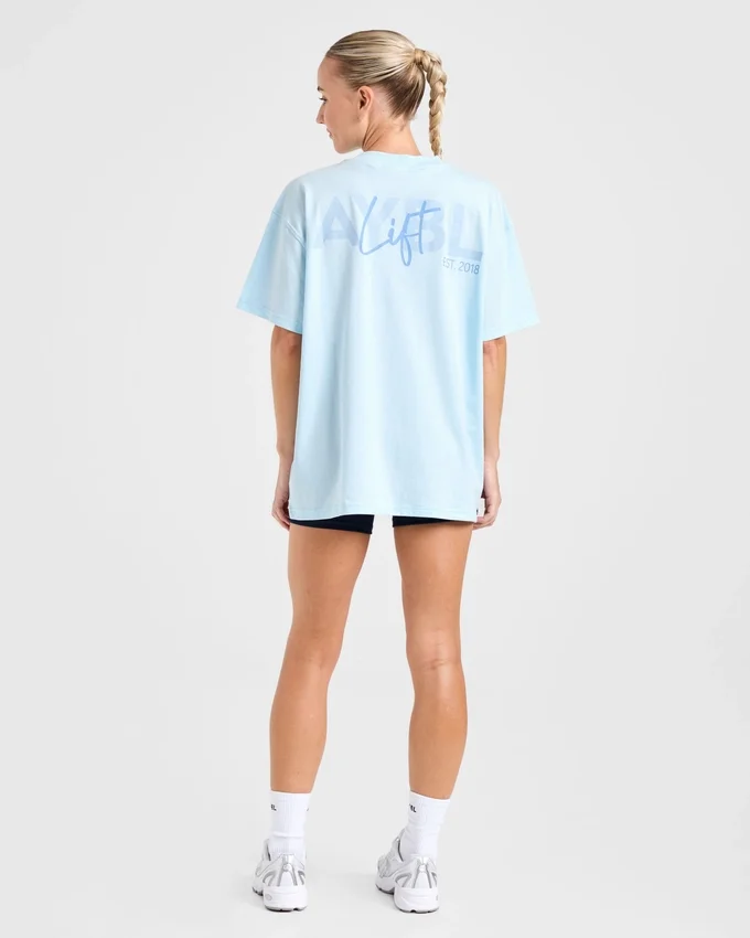 Lift Graphic Oversized T Shirt