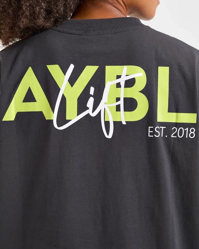 Lift Graphic Oversized T Shirt