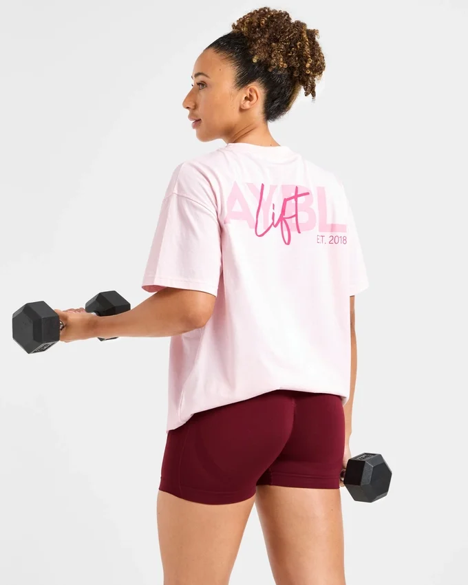 Lift Graphic Oversized T Shirt