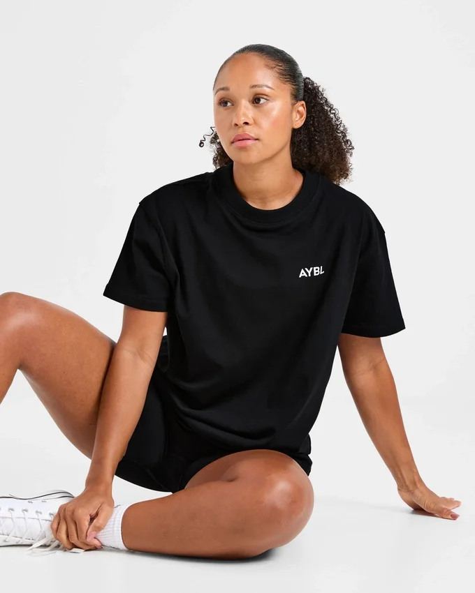 Lift Graphic Oversized T Shirt