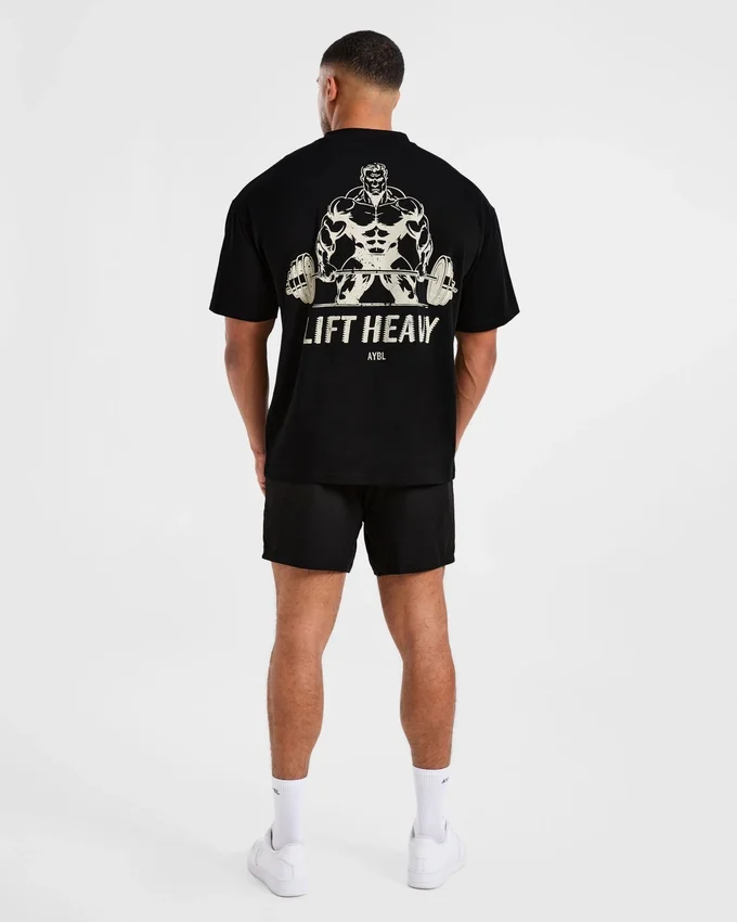 Lift Heavy Oversized T Shirt