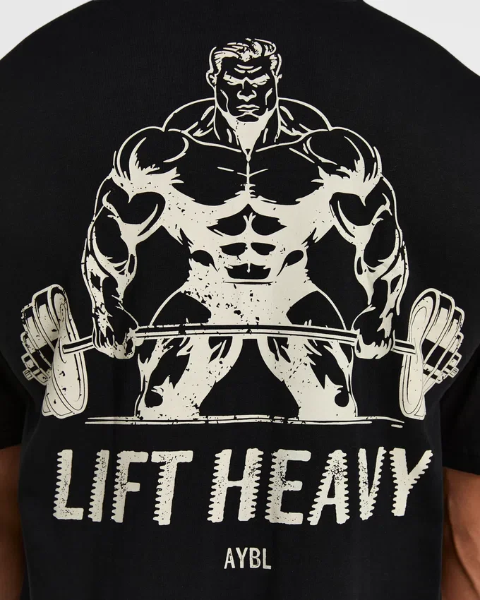 Lift Heavy Oversized T Shirt