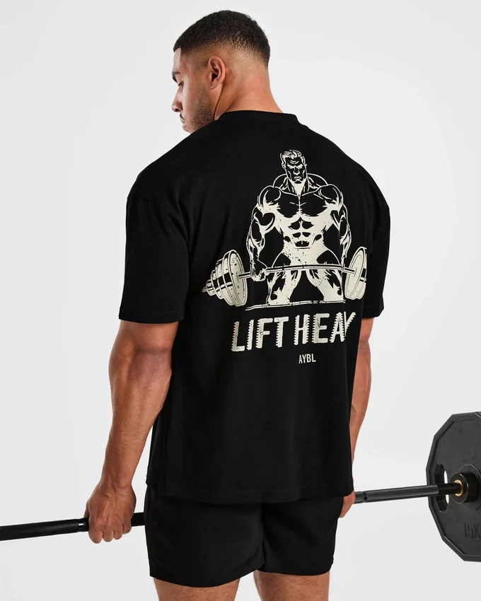 Lift Heavy Oversized T Shirt
