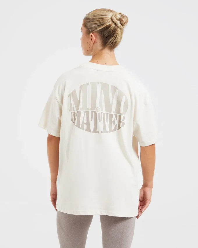 Mind Over Matter Oversized T Shirt