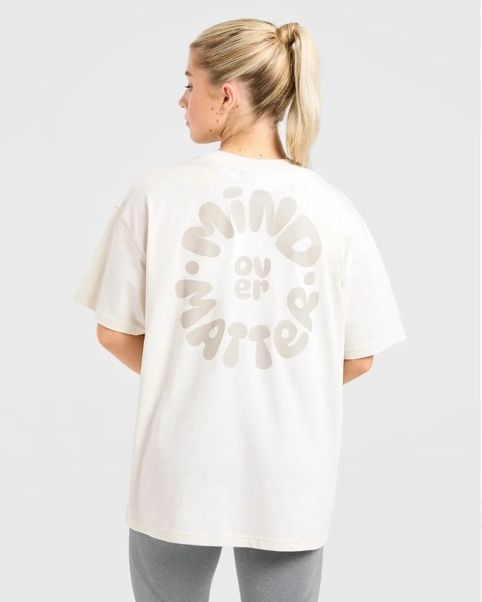 Mind Over Matter V2 Oversized T Shirt