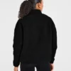 Oversized Zip Up Fleece Jacket