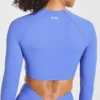Physique Long Sleeve Crop Top