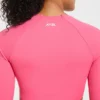 Physique Long Sleeve Crop Top