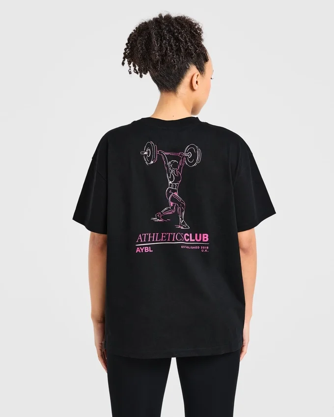 Power Lifting Illustration T Shirt