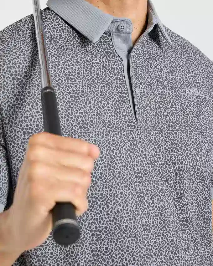 Precision Leopard Polo