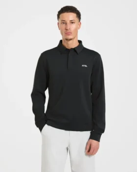 Precision Longsleeve Collared Pullover