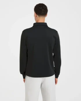 Precision Longsleeve Collared Pullover