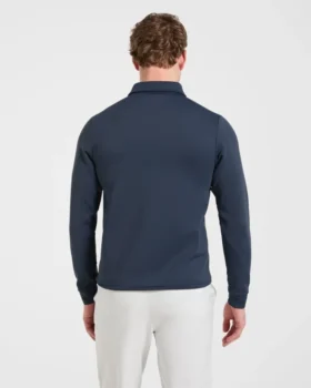 Precision Longsleeve Collared Pullover