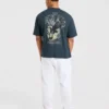Relentless Eagle Oversized T Shirt