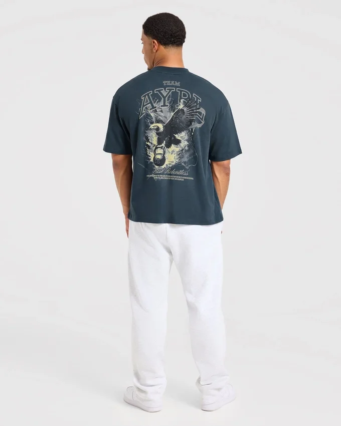 Relentless Eagle Oversized T Shirt