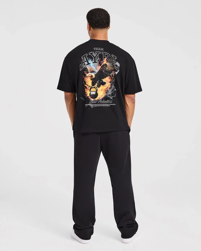 Relentless Eagle Oversized T Shirt
