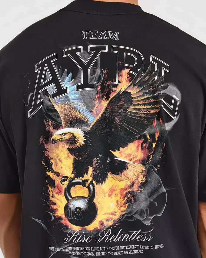 Relentless Eagle Oversized T Shirt