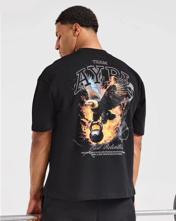 Relentless Eagle Oversized T Shirt