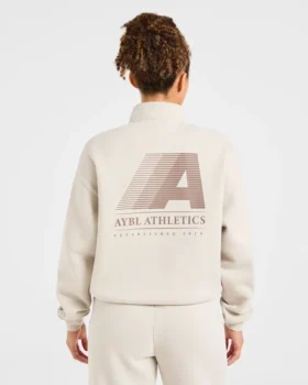 Retro Athletics Oversized 1/4 Zip Pullover