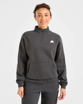 Retro Athletics Oversized 1/4 Zip Pullover