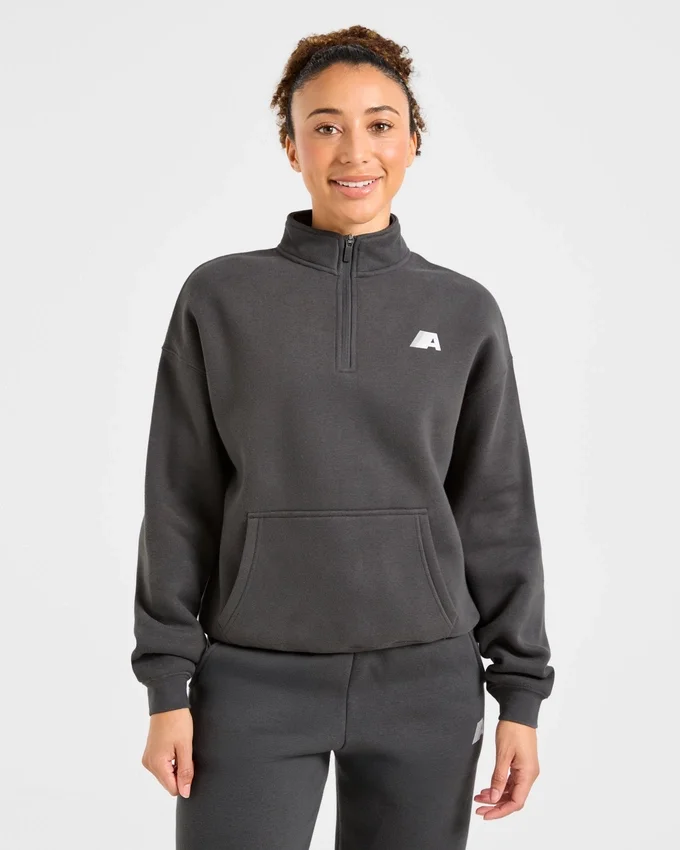Retro Athletics Oversized 1/4 Zip Pullover
